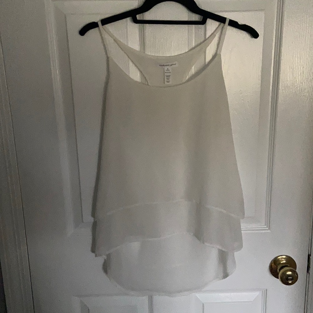 White tank top